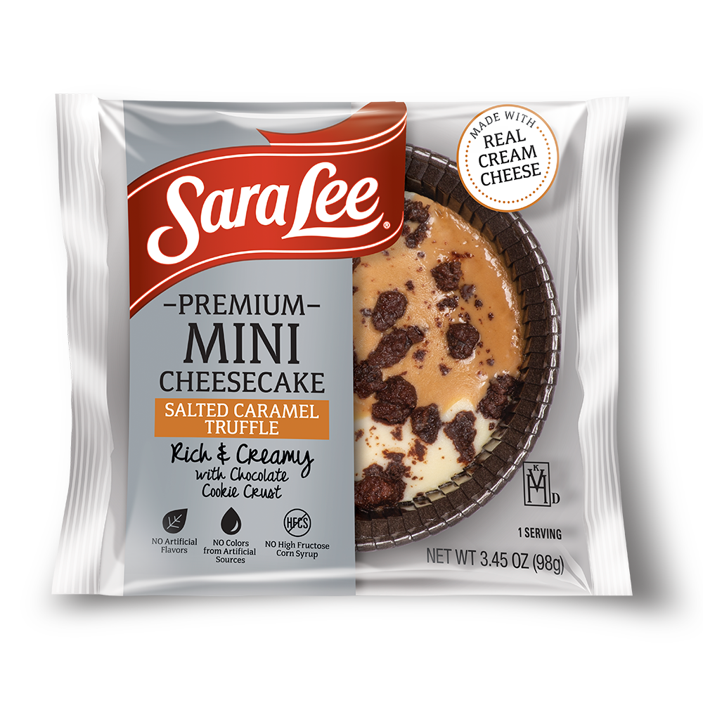 New! Sara Lee Individually Wrapped Mini Cheesecakes | Upper Lakes Foods